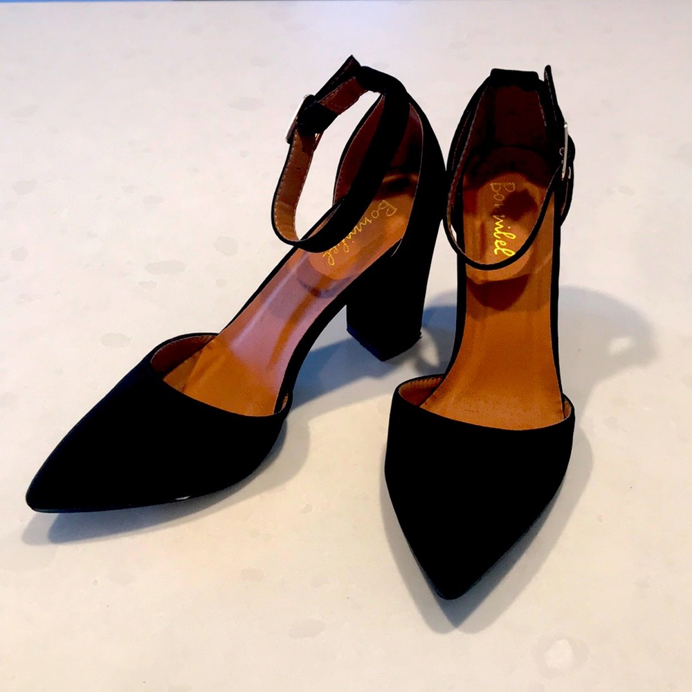 Black heels